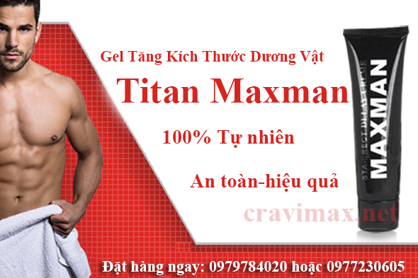 Lưu ý khi mua và sử dụng gel titan Maxman